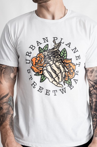 Купити T-shirt Urban Planet Hog Wht 