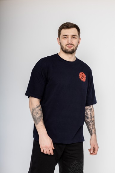 T-shirt Urban Planet Final Chapter Nvy 