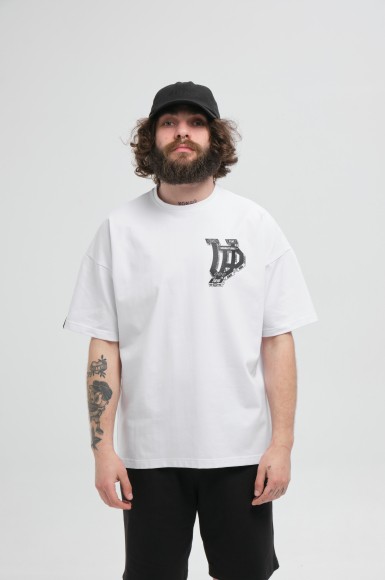 Футболка чоловіча Urban Planet Ovr Def Wht