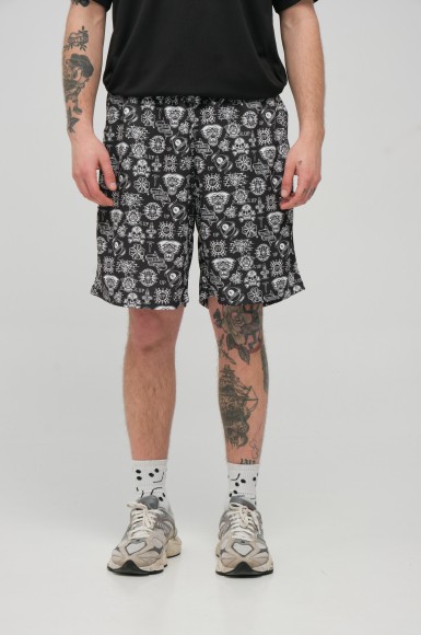 Шорти чоловічі Urban Planet Mesh Tat Bw