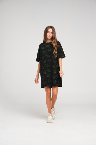 Сукня оверсайз щільна Urban Planet 420 Blk