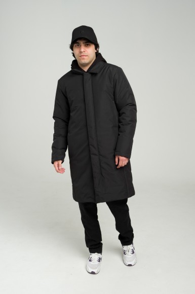 Пальто чоловіче Urban Planet Coat Blk
