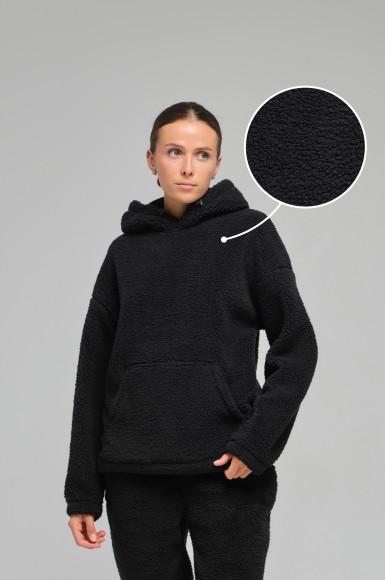 Худі жіноче Urban Planet Double Wh Blk