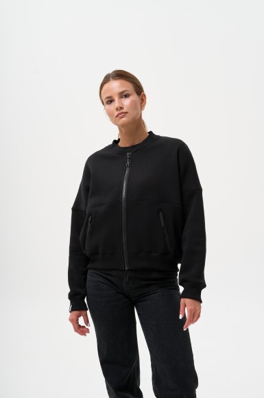 Бомбер жіночий утеплений Urban Planet Wey Blk