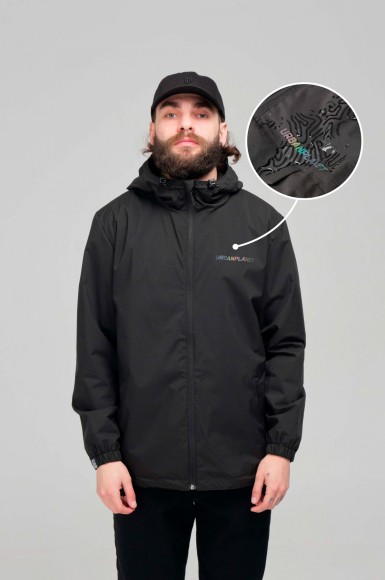 Windbreaker Urban Planet Rs4 Lbr Blk