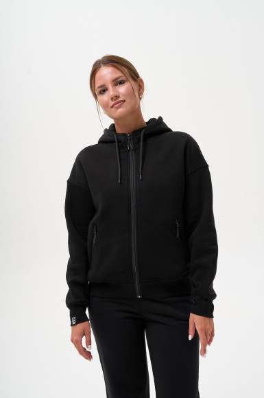 Толстовка жіноча утеплена Urban Planet Lh Blk