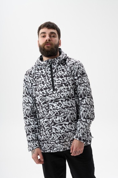 Анорак чоловічий Urban Planet Tech Rps Bw