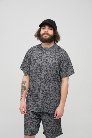 Футболка чоловіча Urban Planet Ovr Mesh Lets Gb