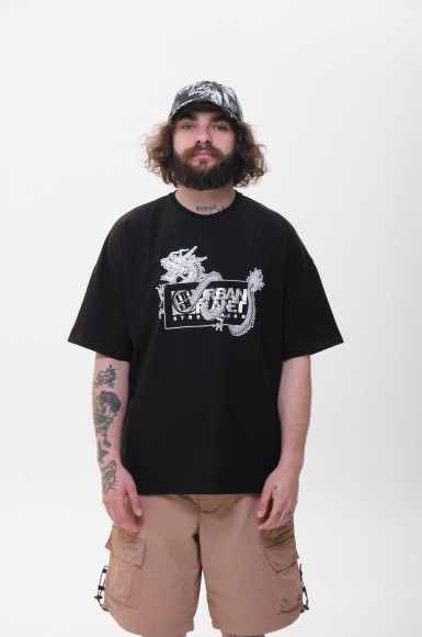 Футболка чоловіча Urban Planet Ovr Dgn Blk