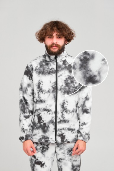 Hoodie Urban Planet Polar O Tie Dye