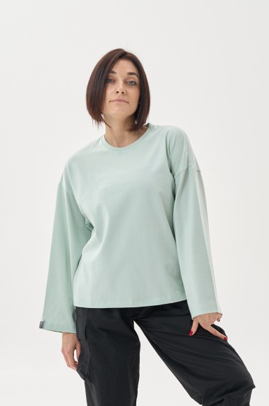 Лонгслів жіночий Urban Planet Hovr Mint