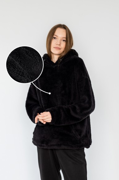 Худі жіноче Urban Planet Fleece W Blk
