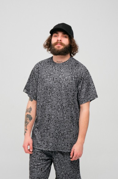 Men’s T-shirt Urban Planet Ovr Mesh Lets Gb