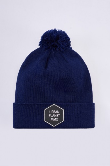 Шапка Urban Planet C13 HEX POM NVY