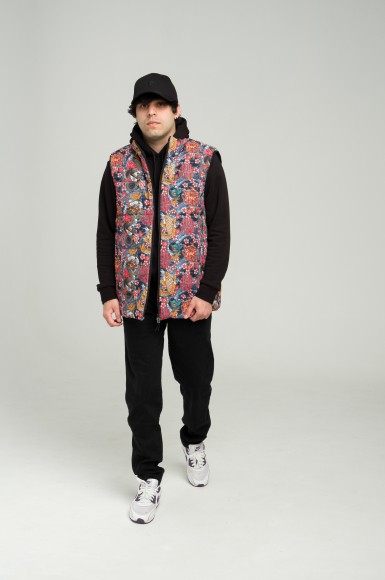 Sleeveless double-sided unisex Urban Planet Ykz