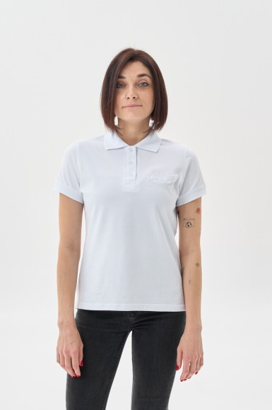 Women's polo Urban Planet Wht