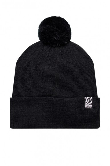 Beanie Urban Planet C13 Pom Blk