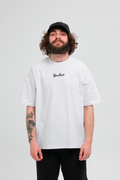 Men’s T-shirt Urban Planet Ovr Wht Cl
