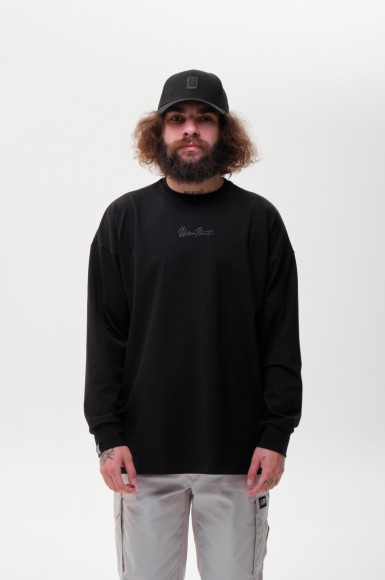 Лонгслів чоловічий Urban Planet Ovr Blk Cl