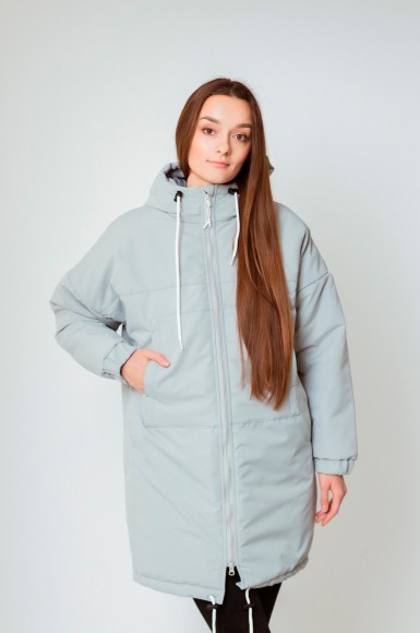 Woman’s parka Urban Planet Bat W Gry