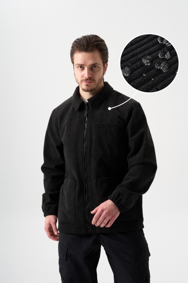 Куртка чоловіча вельветова Urban Planet Tjm Blk