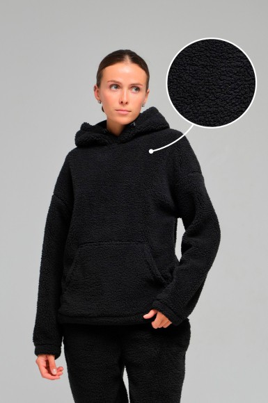 Худі жіноче Urban Planet Double Wh Blk