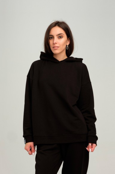 Woman’s hoodie Urban Planet Ovr Bl