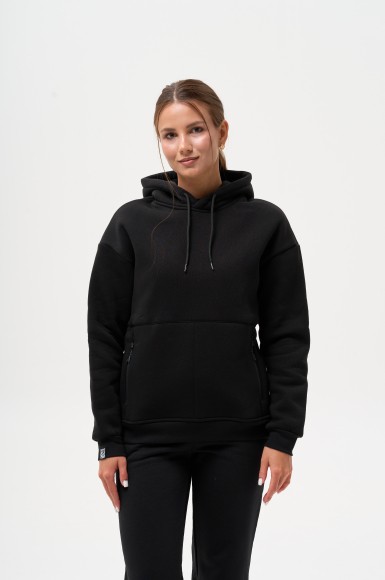 Худі жіноче утеплене Urban Planet Lh Blk