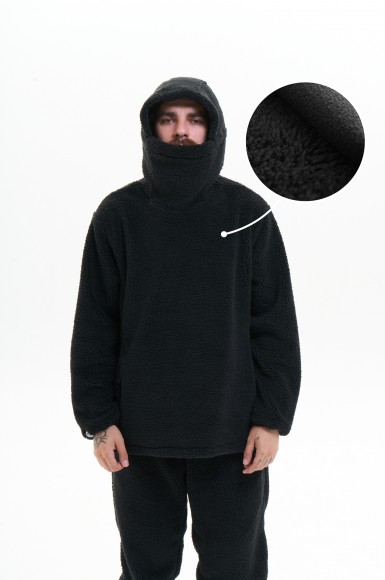 Худі-балаклава Urban Planet Double H Blk