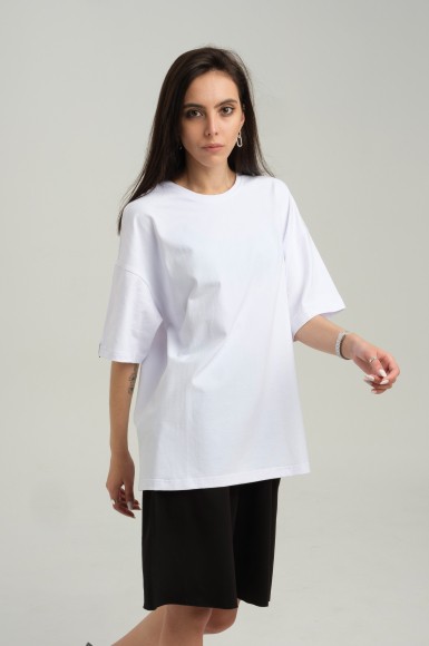 Футболка жіноча оверсайз Urban Planet Ovr White