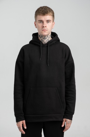 Худі чоловіче утеплене Urban Planet Ovr Blk