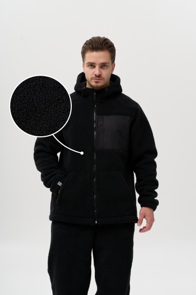 Толстовка чоловіча Urban Planet Double Nw Blk