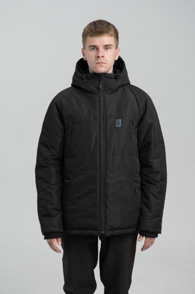 Men's jacket Urban Planet Hood Blk