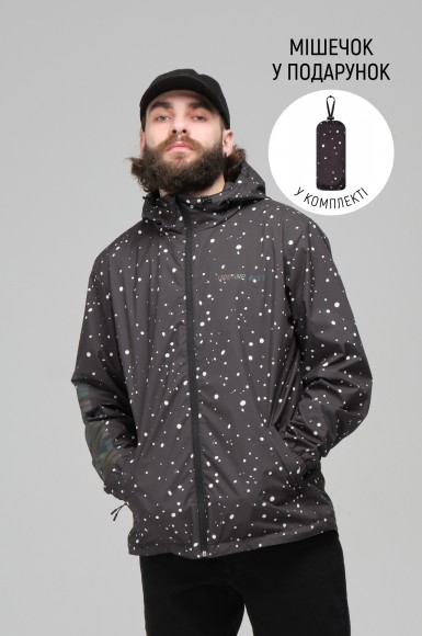 Вітровка чоловіча Urban Planet Rs4 Split Bw