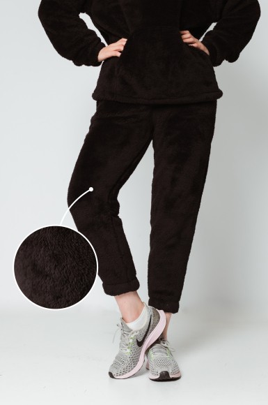Women's pants Urban Planet Fleece Blk