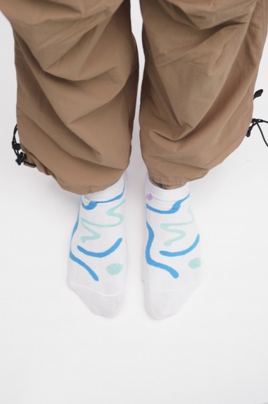 Шкарпетки короткі Urban Planet Clbrt Wht