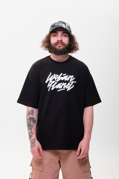 Men’s T-shirt Urban Planet Ovr Tag Blk