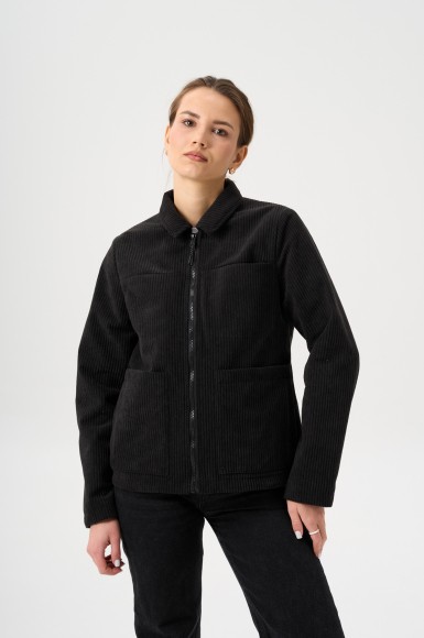 Women's training jacket Urban Planet Tjw Blk