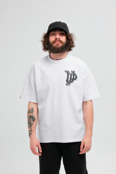 Men’s T-shirt Urban Planet Ovr Def Wht