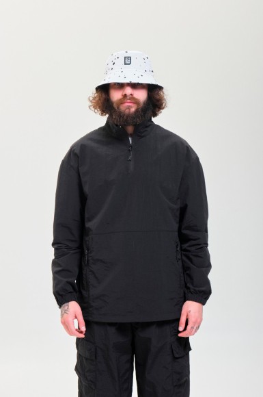 Hoodie Urban Planet Ss Ovr Blk