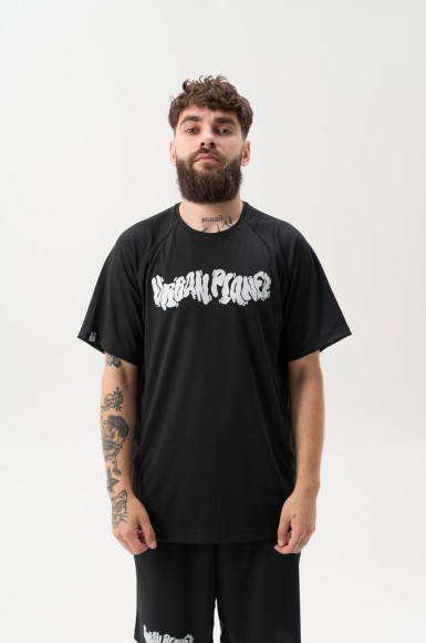 Футболка чоловіча Urban Planet Ovr Mesh Blk Fn