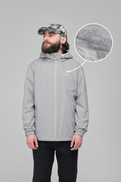 Вітровка чоловіча з вотерпринтом Urban Planet Rs4 Lbr Sl