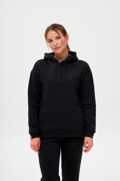 Худі жіноче Urban Planet Woovr Blk