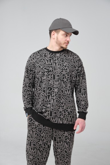 Світшот чоловічий Urban Planet Ovr Lets Gb