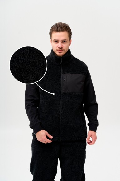 Безрукавка Urban Planet Double V Blk