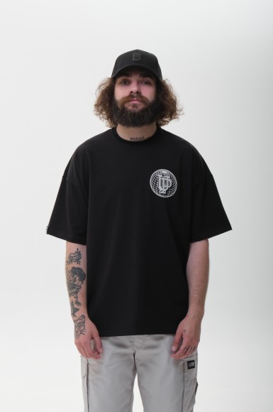 Футболка чоловіча Urban Planet Ovr Stmp Blk