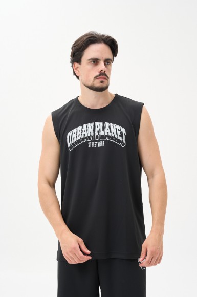 Майка чоловіча Urban Planet Mesh Blk Sps