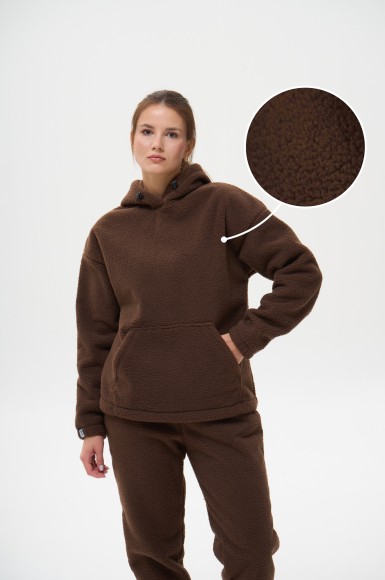 Худі жіноче Urban Planet Double Brwn W