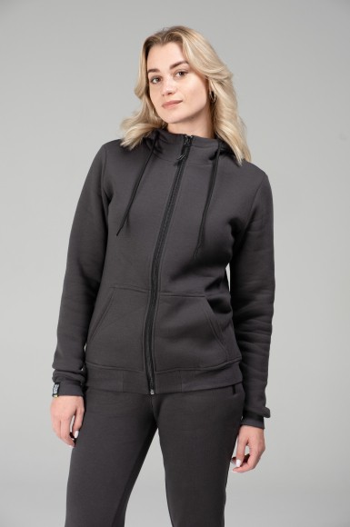 Толстовка жіноча утеплена Urban Planet Grey