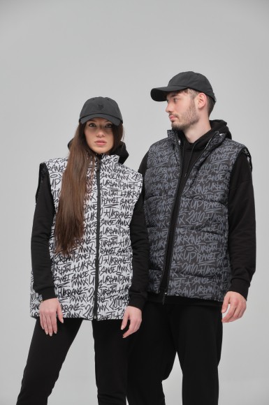 Унісекс безрукавка двостороння Urban Planet Lets Two